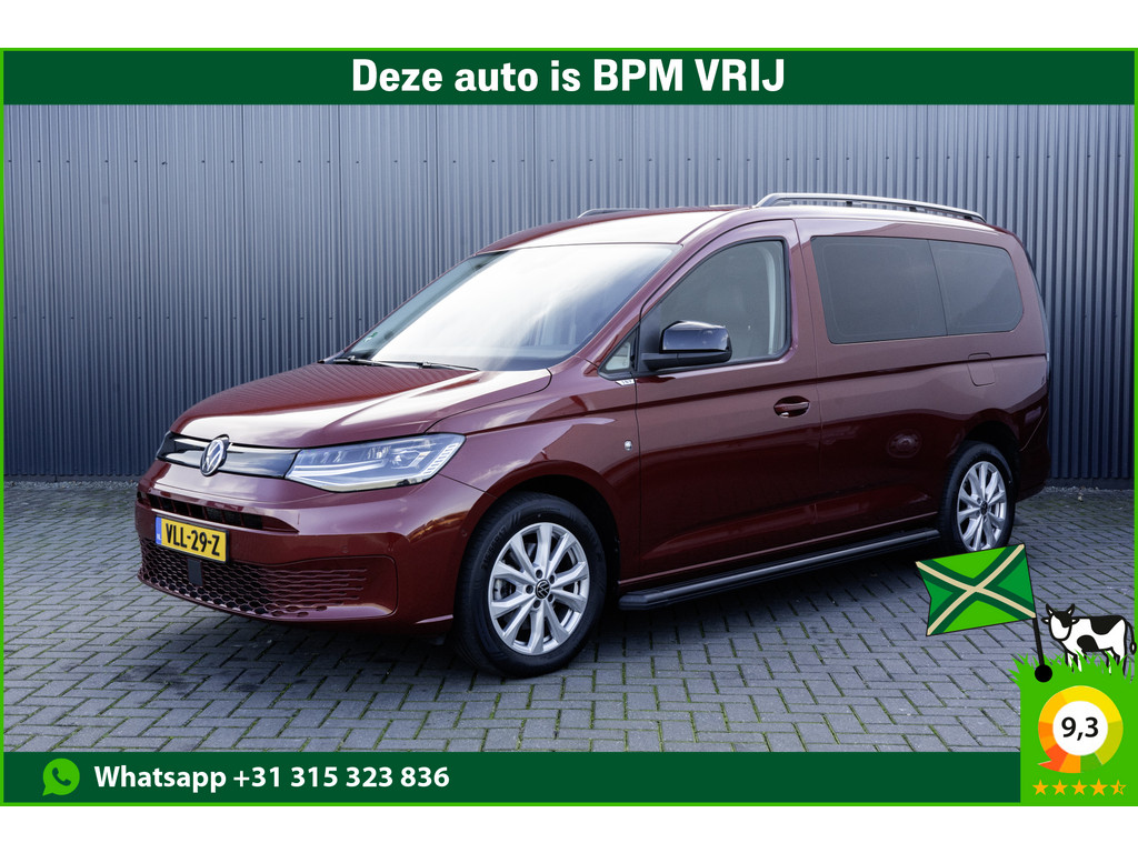 Volkswagen-Caddy Cargo Maxi 2.0TDI 122PK | Leder | Virtual Cockpit | Camera | Carplay | Led | Side-bars-financiallease.expert