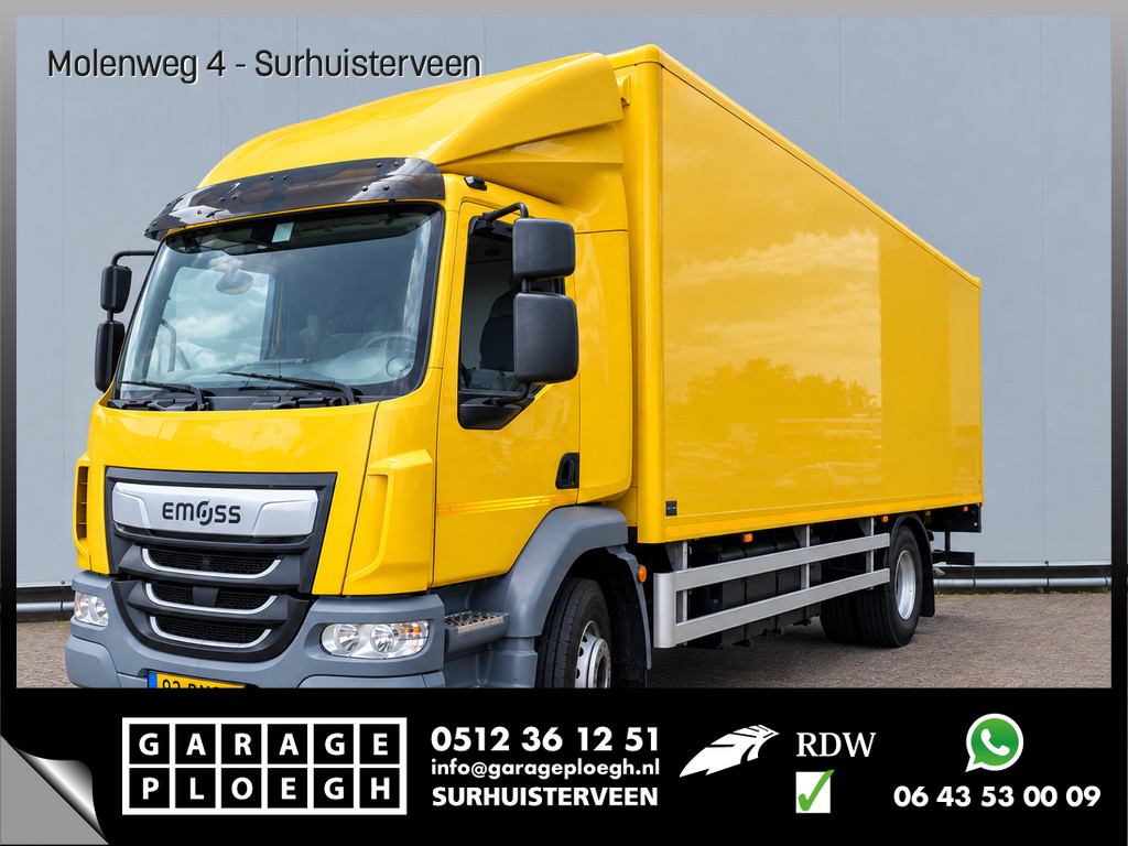 DAF-CF EMOSS 1420 200kWh Elektrisch Laadbak + laadklep Airco Cruise-financiallease.expert